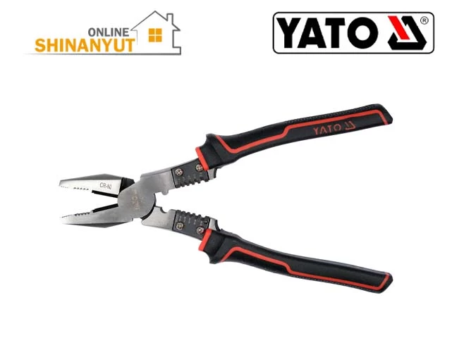 համակցված աքցան,комбинированные плоскогубцы,combination pliers,մետաղալարերի հեռացման գործիք,инструмент для зачистки проводов, wire stripper tool,բազմաֆունկցիոնալ աքցաններ,многофункциональные плоскогубцы,multifunction pliers,CrV պողպատե աքցաններ,плоскогубцы из хромованадиевой стали,CrV steel pliers,էլեկտրական ձեռքի գործիք, электроинструмент,electrical hand tool,մալուխի կտրիչ, кабелерез,cable cutter, մետաղալարերի սեղմման գործիք,инструмент для обжима проводов, wire crimping tool,220 մմ աքցաններ,плоскогубцы 220 мм,220mm pliers,YATO գործիքներ,инструменты YATO,YATO tools,YATO Հայաստան,YATO Армения,YATO Armenia