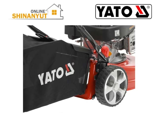 YATO YT-85521, բենզինային խոտհնձիչ бензиновая газонокосилка petrol lawn mower, ինքնագնաց խոտհնձիչ самоходная газонокосилка self propelled lawn mower, LONCIN շարժիչով խոտհնձիչ газонокосилка с двигателем engine mower,  YATO բենզինային խոտհնձիչ бензиновая газонокосилка gasoline lawn mower, այգեգործական սարքավորումներ садовое оборудование garden equipment, խոտի խնամքի մեքենա машина для ухода за газоном lawn care machine