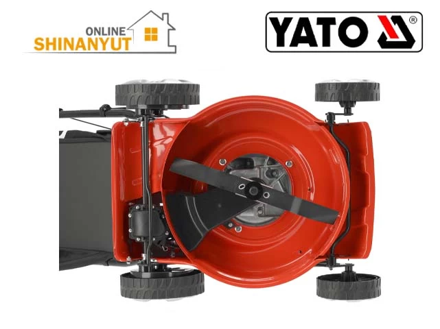YATO YT-85521, բենզինային խոտհնձիչ бензиновая газонокосилка petrol lawn mower, ինքնագնաց խոտհնձիչ самоходная газонокосилка self propelled lawn mower, LONCIN շարժիչով խոտհնձիչ газонокосилка с двигателем engine mower,  YATO բենզինային խոտհնձիչ бензиновая газонокосилка gasoline lawn mower, այգեգործական սարքավորումներ садовое оборудование garden equipment, խոտի խնամքի մեքենա машина для ухода за газоном lawn care machine