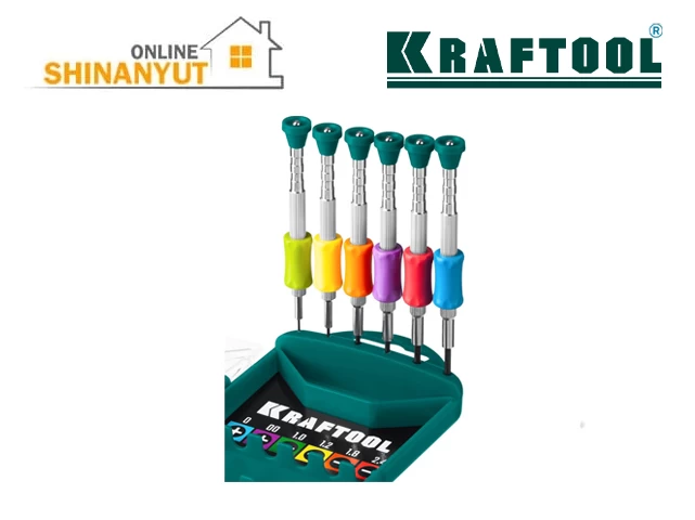 Պտուտակահանի հավաքածու հեռախ համար 6կտ  KRAFTOOL 25679