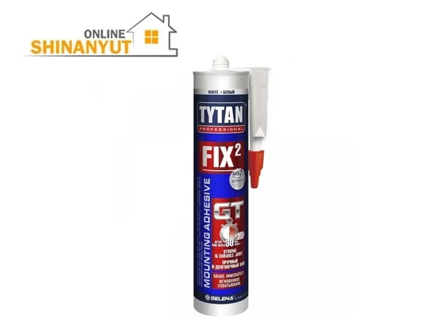 Սոսինձ շինարարական 290մլ  TYTAN JET FIX2 Clear