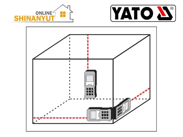 Лазерный дальномер 50м YATO YT-731251