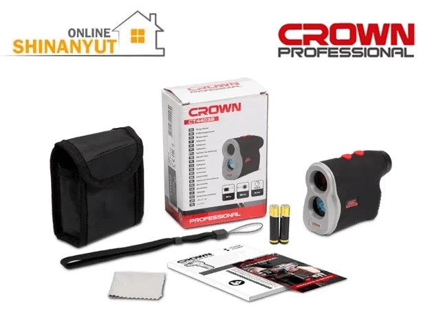 Լազերային մետր օպտիկական 600մ CROWN CT44038