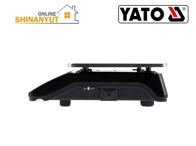 YATO YT-73270, էլեկտրոնային կշեռք, կշեռք 40 կգ, խանութի կշեռք, երկկողմանի LCD կշեռք, էլեկտրոնային առևտրային կշեռք, կշռման սարք, YATO կշեռք YATO YT-73270, электронные весы 40 кг, торговые весы YATO, весы с LCD дисплеем, электронные весы с аккумулятором, весы для магазина, торговое оборудование, весы 5 г YATO YT-73270, 40 kg electronic scale, YATO weighing scale, digital retail scale, dual-sided LCD scale, rechargeable electronic scale, shop weighing scale, commercial weighing equipment