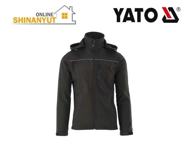 Բանվորական բաճկոն սև M ( SOFTSHELL) YATO YT-79551