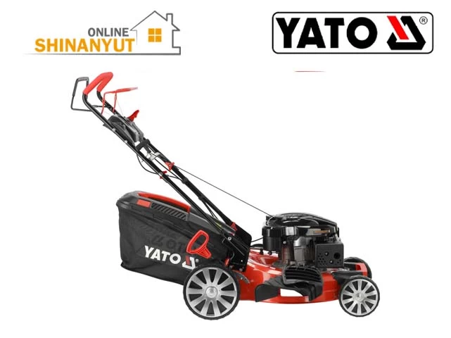YATO YT-85532, բենզինային խոտհնձիչ бензиновая газонокосилка petrol lawn mower, ինքնագնաց խոտհնձիչ самоходная газонокосилка self propelled lawn mower, LONCIN շարժիչային խոտհնձիչ газонокосилка с двигателем engine mower, 196 խորանարդ սանտիմետրանոց խոտհնձիչ газонокосилка куб. см cc lawn mower, 530 մմ խոտհնձիչ косилка mower, ցանքածածկ խոտհնձիչ мульчирующая газонокосилка mulching lawn mower, այգեգործական մեքենաներ садовая техника garden machinery, խոտհարքի խնամքի սարքավորումներ оборудование для ухода за газоном lawn care equipment