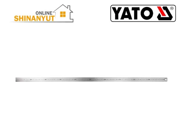 YATO YT-70724, չժանգոտվող պողպատից քանոն  линейка из нержавеющей стали  stainless steel ruler, 1000 մմ քանոն  линейка  ruler, ճշգրիտ քանոն  прецизионная линейка  precision ruler, չափիչ քանոն  измерительная линейка  measuring ruler, մետրիկ քանոն  метрическая линейка  metric ruler, պրոֆեսիոնալ չափիչ գործիք  профессиональный измерительный инструмент  professional measuring tool, YATO չափիչ գործիքներ измерительные инструменты measuring tools