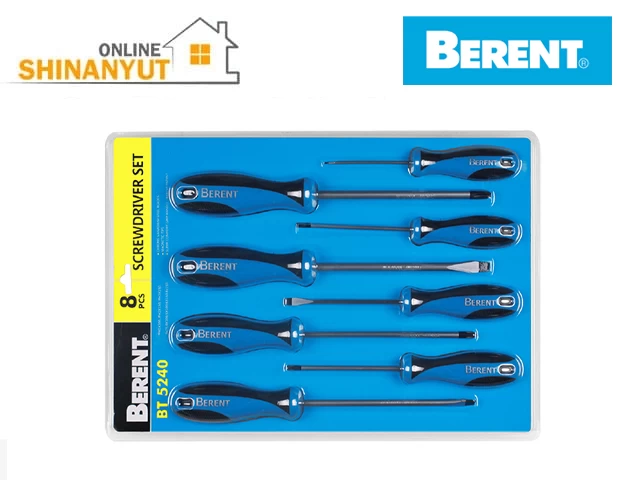 Պտուտակահանի հավաքածու 8կտ BERENT BT5240