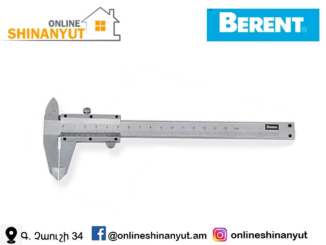 Ձողակարկին 0-150 մմ․, BERENT BT4055