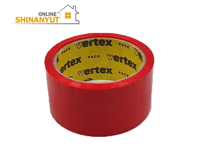 Ինքնակպչուն ժապավեն կարմիր VERTEX 50 yard