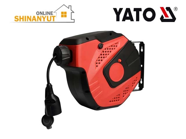 Երկարացման լար 20մ բաբինով պատին ձգվող YATO YT-81221