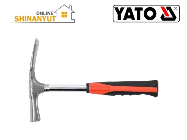 որմնադիրի մուրճ,молоток каменщика,mason's hammer,աղյուսի մուրճ,молоток для кирпичной кладки, brick hammer,Բեռլինի մուրճ,берлинский молоток,Berlin hammer, 600 գ մուրճ,молоток 600 г,600g hammer,շինարարական մուրճ, строительный молоток, construction hammer, պրոֆեսիոնալ որմնադիրի մուրճ,профессиональный молоток для каменной кладки,professional masonry hammer,ածխածնային պողպատե մուրճ, молоток из углеродистой стали,carbon steel hammer,  YATO գործիքներ,инструменты YATO,YATO tools,քանդման մուրճ,молоток для сноса,demolition hammer