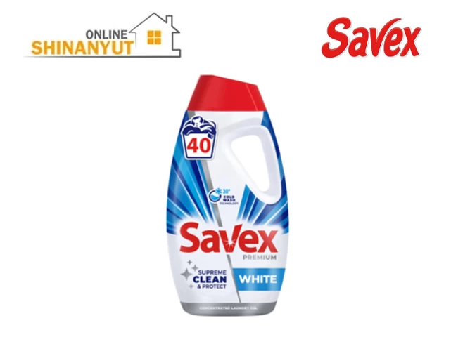 Լվացքի գել 1,8լ Savex Premium White