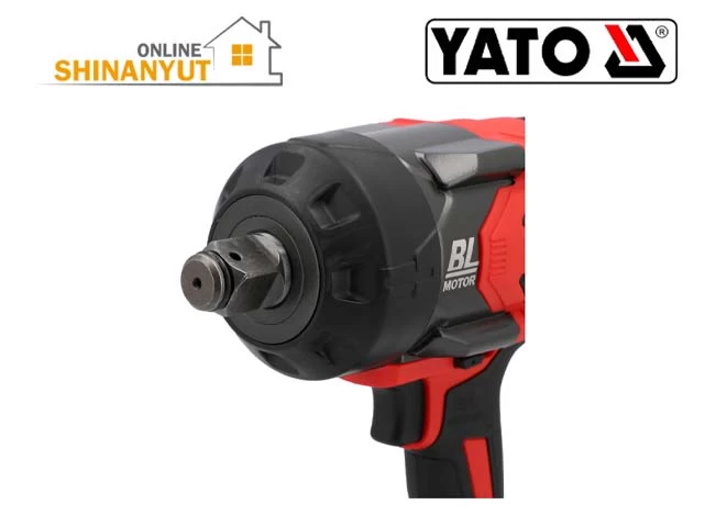 Մանեկադարձ հարվածային մարտկոցով, 18վ 2400Նմ-6,0Ահ YATO անածուխ 3/4 YT-828073