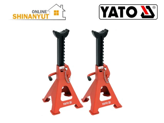 ամորտիզատորի հենակներ,подставки под домкрат,jack stands,  3 տոննա ամորտիզատորի հենակ,подставка под домкрат на 3 тонны,3 ton jack stand, մեքենայի հենարաններ, подставки для поддержки автомобиля,  ratchet jack stand,  ամորտիզատորի հենակ,подставка под домкрат с храповым механизмом,car support stands, մեքենայի հենարան, подставка для транспортного средства, vehicle support,  ավտոտնակի սարքավորումներ,  гаражное оборудование,garage equipment,ավտոմոբիլային գործիքներ,автомобильные инструменты, automotive tools, YATO ամորտիզատորի հենակ, подставка под домкрат YATO,YATO jack stand