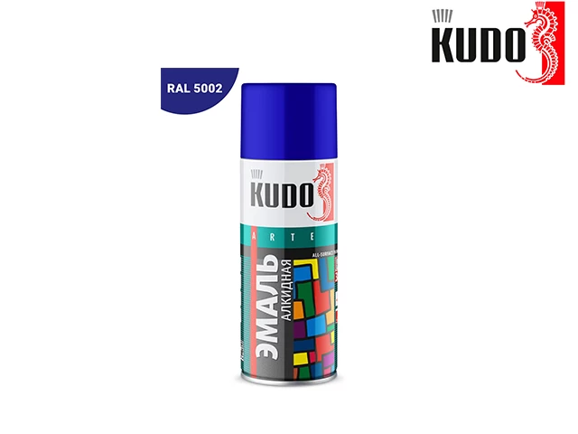 Փչովի էմալ ալկիդային ուլտրամարին կապույտ KUDO KU-10112