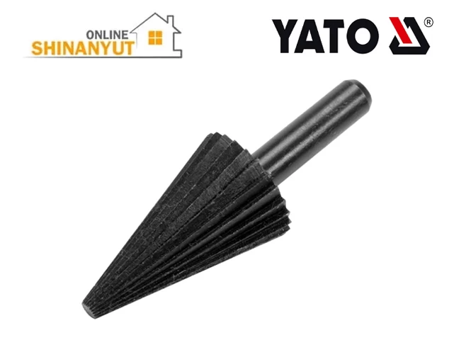 Ֆռեզի գլխիկ մետաղի բուրգաձև 4-24մմ YATO YT-61700