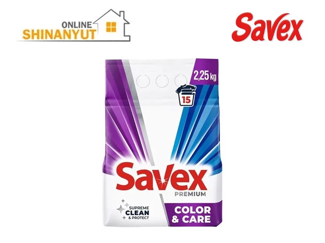 Լվացքի փոշի 2.250կգ Savex Premium Color Care