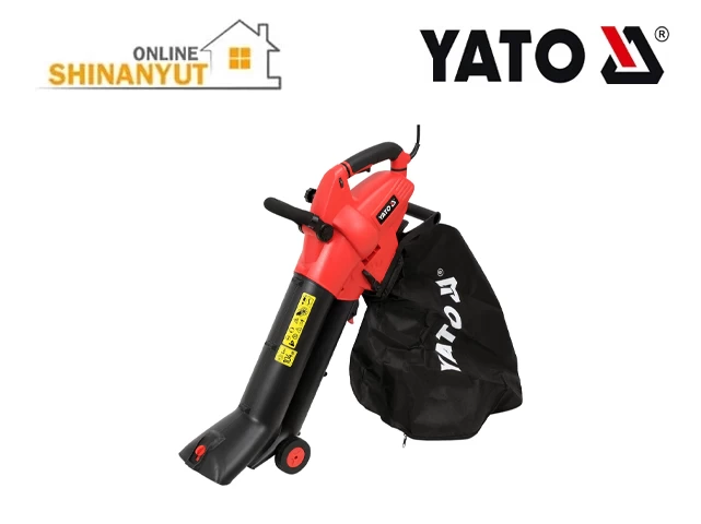 Այգու Փոշեկուլ անիվով էլեկտրական, տերևները հավաքելու համար 3000Վտ YATO YT-85182