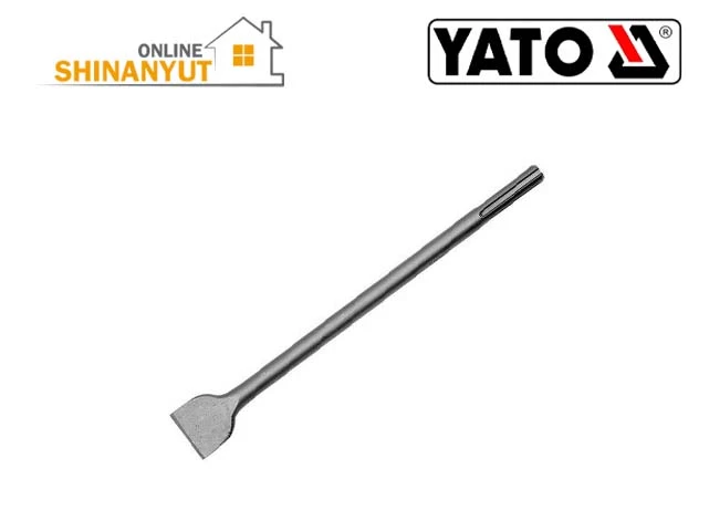 YATO YT-47336, տափակ հատիչ, լայն հատիչ, SDS-Max հատիչ, պերֆորատորի հատիչ, 400 մմ հատիչ, 50 մմ հատիչ, բետոնի հատիչ, սալիկների հեռացման գործիք, շինարարական գործիքներ YATO YATO YT-47336, зубило YATO, плоское зубило SDS-Max, широкое зубило 50 мм, зубило 400 мм, зубило для перфоратора, зубило для бетона, зубило для кирпича, инструмент для снятия плитки, строительный инструмент YATO YATO YT-47336, YATO flat chisel, SDS-Max chisel, wide flat chisel 50 mm, 400 mm chisel, rotary hammer chisel, concrete chisel, brick chisel, tile removal tool, demolition tools, construction tools YATO