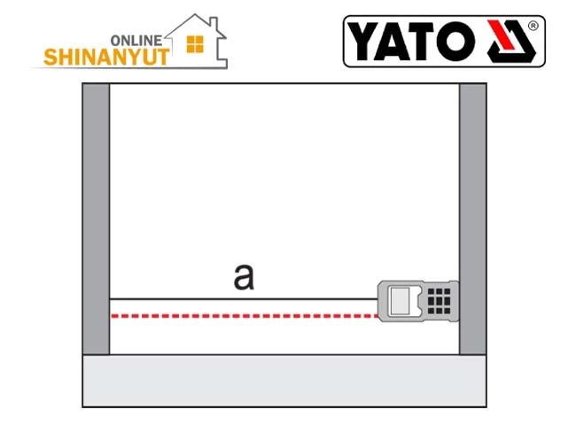 Лазерный дальномер 50м YATO YT-731251