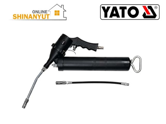 YATO YT-07057, պնևմատիկ յուղող ատրճանակ  пневматический смазочный пистолет  pneumatic grease gun, 400cc յուղող ատրճանակ  смазочный пистолет  grease gun, օդային յուղող ատրճանակ  пневматический смазочный пистолет  air grease gun, պրոֆեսիոնալ յուղող ատրճանակ  профессиональный смазочный пистолет  professional grease gun, յուղող գործիք  инструмент для смазки  lubrication tool, արդյունաբերական յուղող ատրճանակ  промышленный смазочный пистолет  industrial grease gun, ավտոմեքենաների սպասարկման գործիք инструмент для обслуживания автомобилей automotive maintenance tool