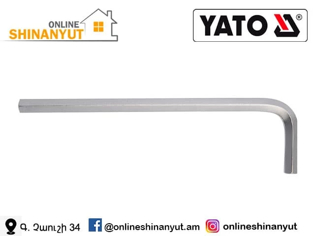 նիստ բանալի՝ հատով, 4-115 մմ․, YATO  YT-5744
