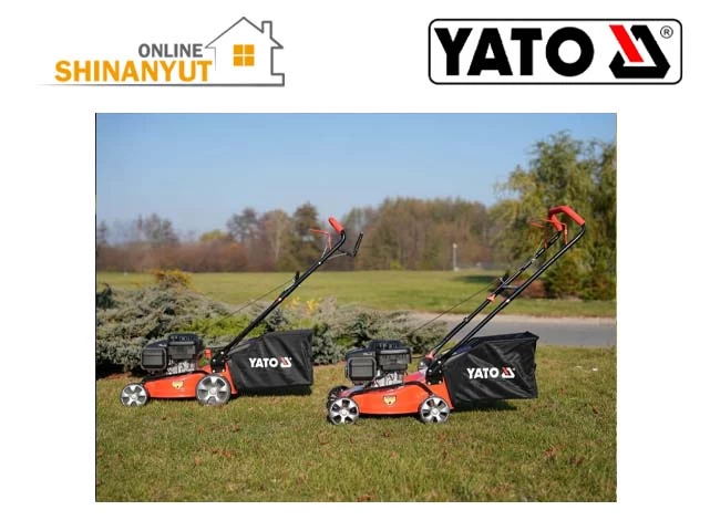 YATO YT-85521, բենզինային խոտհնձիչ бензиновая газонокосилка petrol lawn mower, ինքնագնաց խոտհնձիչ самоходная газонокосилка self propelled lawn mower, LONCIN շարժիչով խոտհնձիչ газонокосилка с двигателем engine mower,  YATO բենզինային խոտհնձիչ бензиновая газонокосилка gasoline lawn mower, այգեգործական սարքավորումներ садовое оборудование garden equipment, խոտի խնամքի մեքենա машина для ухода за газоном lawn care machine