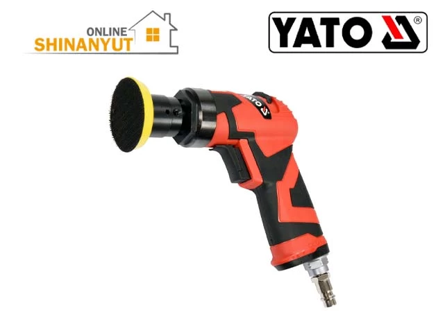YATO YT-09730, պնևմատիկ հղկող մեքենա  пневматическая шлифовальная машина  pneumatic sander, պատահական ուղեծրային հղկող մեքենա  эксцентриковая шлифовальная машина  random orbital sander, օդային հղկող մեքենա  пневматическая шлифовальная машина  air sander, 50 մմ, YATO գործիքներ  инструменты  tools, պրոֆեսիոնալ հղկող գործիք профессиональный шлифовальный инструмент professional sanding tool