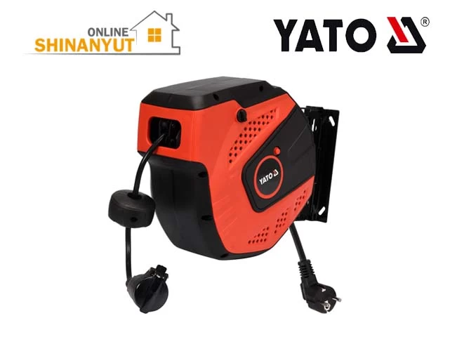 Երկարացման լար 20մ բաբինով պատին ձգվող YATO YT-81221