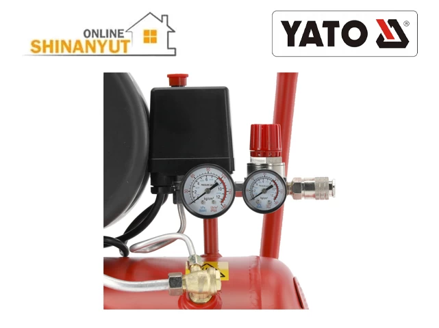 Օդի ճնշակ 24լ 200լ/ր-8բար-23կգ YATO YT-23300