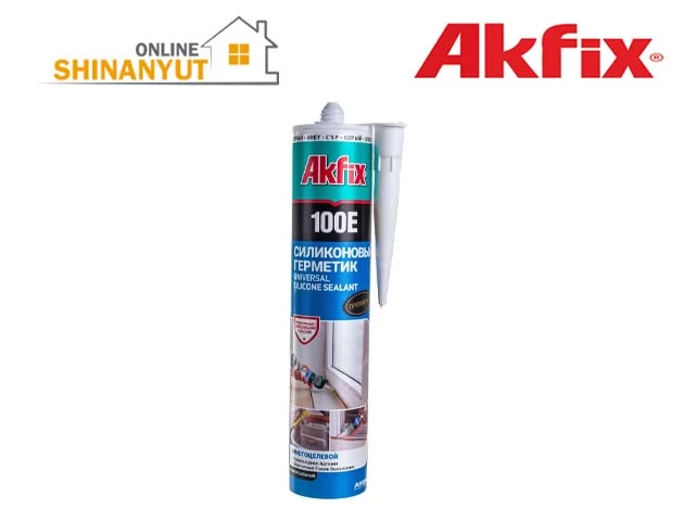 Սիլիկոն մոխրագույն AKFIX 280մլ SA046