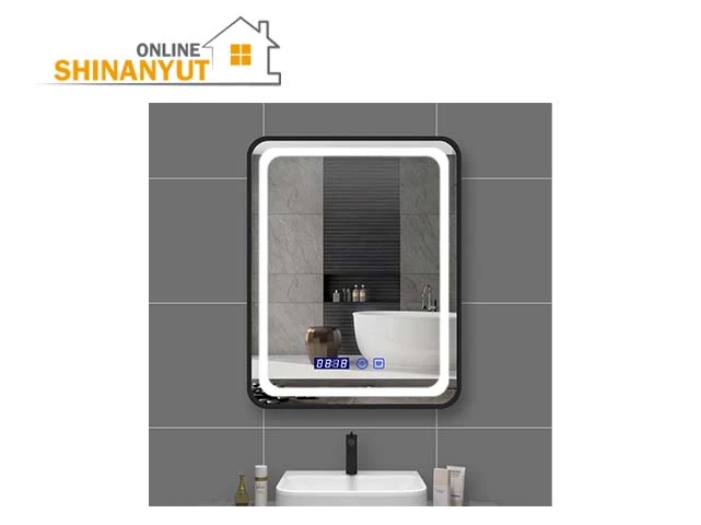լեդ հայելի տաքացվող 60x60 led mirror heated bathroom зеркало с лед подсветкой с подогревом illuminated mirror bathroom led mirror հայելի լուսավորությամբ modern mirror