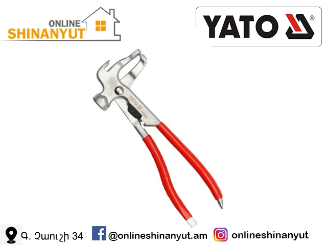 Մուրճ+հարթաշուրթ YATO YT-0643