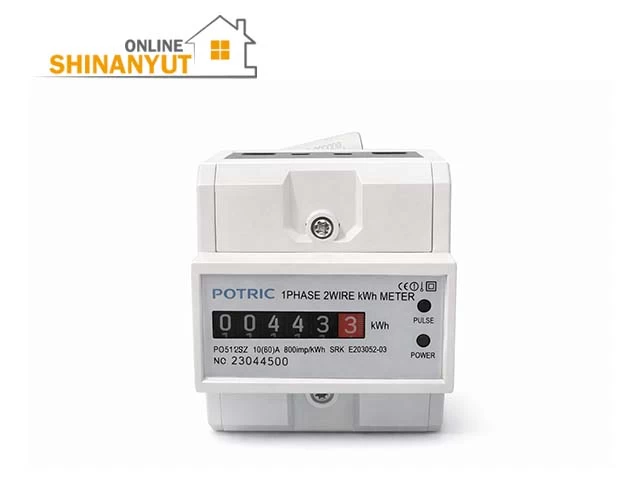Հոսանքի հաշվիչ 1ֆազ 100A մեխանիկական POTRIC 1792