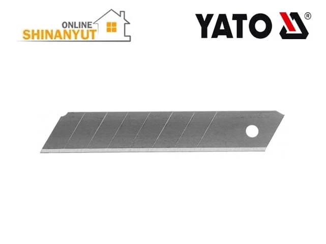 Դանակի փոխարինվող շեղբեր 18մմ*0,5մմ YATO YT-7529