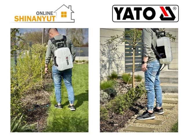 անլար մեջքի ցողիչ, беспроводной ранцевый опрыскиватель,cordless backpack sprayer,12 լիտրանոց ցողիչ,опрыскиватель на 12 л, 12L sprayer, մարտկոցային այգու ցողիչ,аккумуляторный садовый опрыскиватель,battery garden sprayer, 18 Վ ցողիչ, 18 В опрыскиватель,18V sprayer,դիաֆրագմային ցողիչ, диафрагменный опрыскиватель, diaphragm sprayer,գյուղատնտեսական ցողիչ,сельскохозяйственный опрыскиватель, agricultural sprayer,  YATO անլար ցողիչ,беспроводной опрыскиватель YATO,YATO cordless sprayer