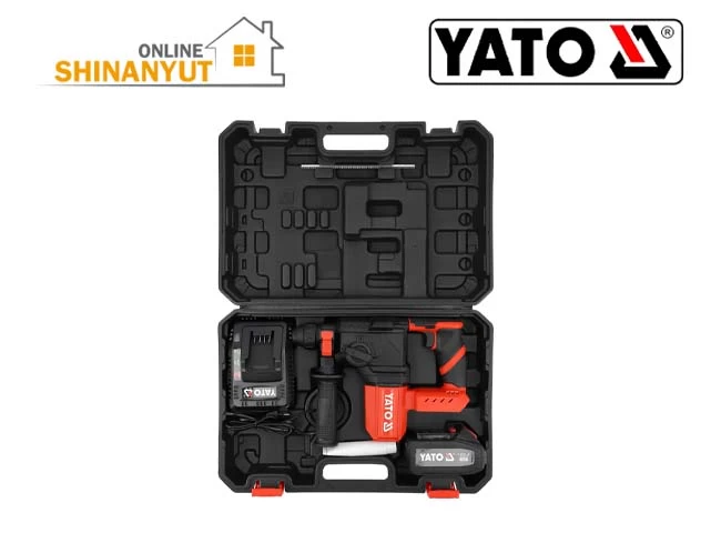 Մուրճ-հորատիչ SDS-PLUS անածուխի շարժիչով YATO YT-827721