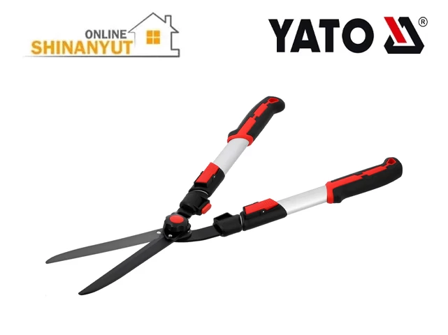 Թփերը էտելու և ձևավորելու մկրատ բացվող ալյումինե բռնակով 660-825մմ YATO YT-88215