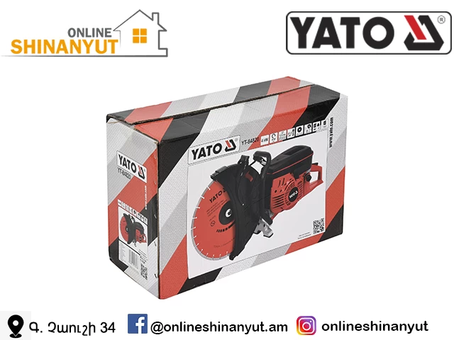 Բետոն կտրող սարք բենզինով 4կվտ-400մմ YATO YT-84820