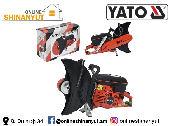 Բետոն կտրող սարք բենզինով 4կվտ-400մմ YATO YT-84820