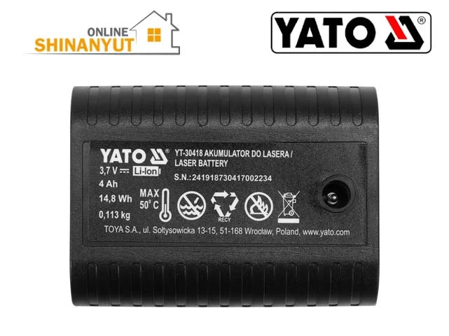 Մարտկոց լիթիում-իոնային 4000մԱժ (YT-30417-ի համար)YATO YT-30418