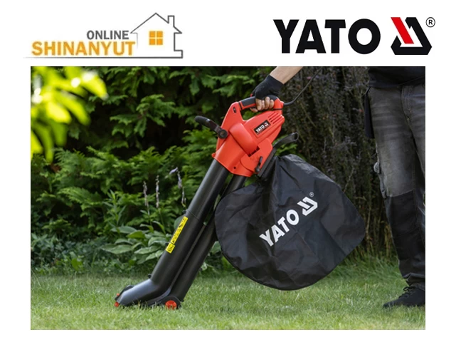 Այգու Փոշեկուլ անիվով էլեկտրական, տերևները հավաքելու համար 3000Վտ YATO YT-85182