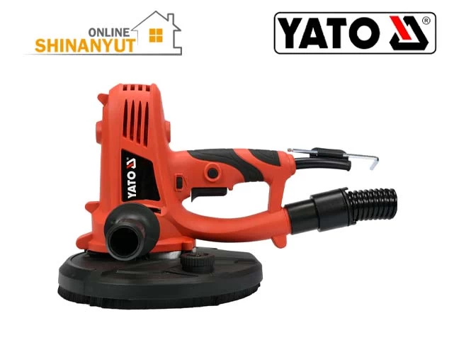 YATO YT-82340, գիպսաստվարաթղթե հղկող մեքենա шлифовальная машина для гипсокартона drywall sander, գիպսաստվարաթղթե հղկող մեքենա шлифовальная машина для штукатурки plaster sander, պատի հղկող մեքենա шлифовальная машина для стен wall sander, առաստաղի հղկող մեքենա шлифовальная машина для потолка ceiling sander, шлифовальная машина для гипсокартона 225 մմ գիպսաստվարաթղթե հղկող մեքենա drywall sander, էլեկտրական գիպսաստվարաթղթե հղկող մեքենա электрическая шлифовальная машина для гипсокартона electric drywall sander, YATO գործիքներ инструменты tools, ներկառուցված փոշեհավաք մեքենա встроенная система пылеудаления built in dust collection, հղկող մեքենա шлифовальный станок sanding machine