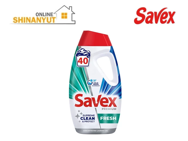 Լվացքի գել 1,8լ Savex Premium Fresh