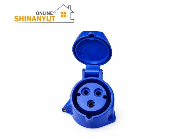 Վարդակ կախովի 16A 3P (SF-213) IP44 կապույտ