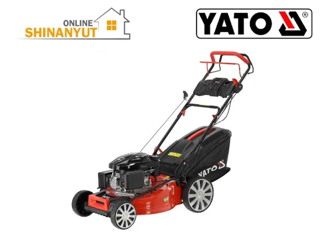 YATO YT-85532, բենզինային խոտհնձիչ бензиновая газонокосилка petrol lawn mower, ինքնագնաց խոտհնձիչ самоходная газонокосилка self propelled lawn mower, LONCIN շարժիչային խոտհնձիչ газонокосилка с двигателем engine mower, 196 խորանարդ սանտիմետրանոց խոտհնձիչ газонокосилка куб. см cc lawn mower, 530 մմ խոտհնձիչ косилка mower, ցանքածածկ խոտհնձիչ мульчирующая газонокосилка mulching lawn mower, այգեգործական մեքենաներ садовая техника garden machinery, խոտհարքի խնամքի սարքավորումներ оборудование для ухода за газоном lawn care equipment