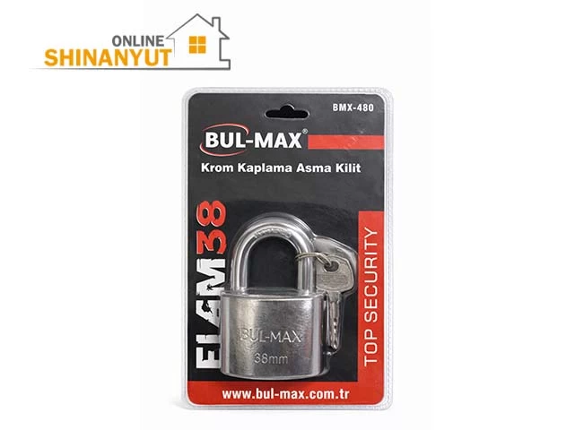 Կողպեք կախովի BUL-MAX 38 BMX 480 17724