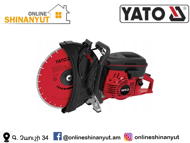 Բետոն կտրող սարք բենզինով 4կվտ-400մմ YATO YT-84820