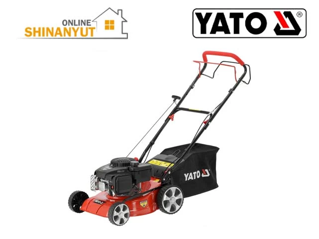 YATO YT-85521, բենզինային խոտհնձիչ бензиновая газонокосилка petrol lawn mower, ինքնագնաց խոտհնձիչ самоходная газонокосилка self propelled lawn mower, LONCIN շարժիչով խոտհնձիչ газонокосилка с двигателем engine mower,  YATO բենզինային խոտհնձիչ бензиновая газонокосилка gasoline lawn mower, այգեգործական սարքավորումներ садовое оборудование garden equipment, խոտի խնամքի մեքենա машина для ухода за газоном lawn care machine